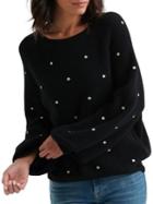 Lucky Brand Polka Dot Ribbed Sweater