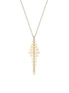 Nadri Aura 18k Goldplated Long Pendant Necklace