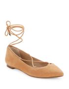 424 Fifth Charisma Suede Flats