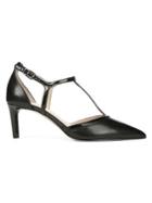 Franco Sarto Jaya Ankle-strap Faux Leather Pumps