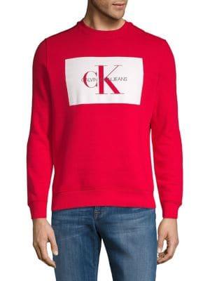 Calvin Klein Jeans Long-sleeve Logo Sweatshirt