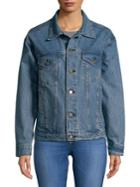 Bow And Drape Eat Dessert First Denim Jacket