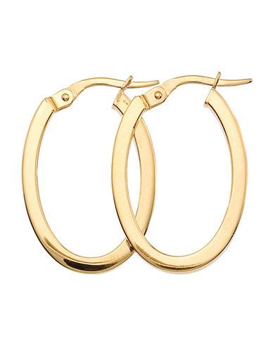Roberto Coin Perfect Gold Hoops 18k Yellow Gold Earrings- 0.98in