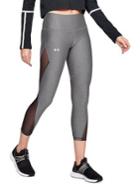 Under Armour Mesh-paneled Cropped Leggings