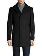 Hugo Boss Midais Wool And Cashmere Blend Coat
