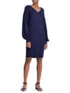 Lauren Ralph Lauren Petite Shirred Blouson-sleeve Dress
