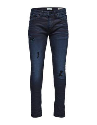 Only And Sons Striped Slim-fit Jeans