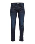 Only And Sons Striped Slim-fit Jeans