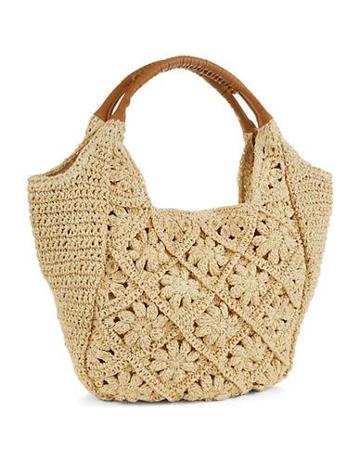 Straw Studios Crochet Hobo Bags