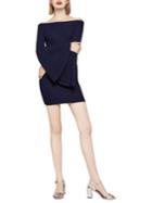 Bcbgeneration Off-the-shoulder Jacquard Dress