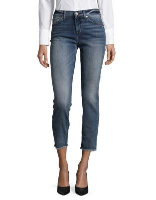 7 For All Mankind Denim Cropped Jeans