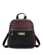 Calvin Klein Checkered Nylon Zip-up Backpack