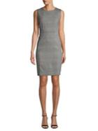 Calvin Klein Petite Plaid Sheath Dress