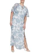 Junarose Plus Amia Risia Short-sleeve Maxi Dress