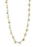 Lonna & Lilly Beaded Disc Scatter Necklace