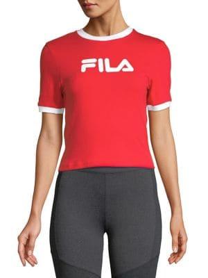 Fila Tionne Stretch Cropped Tee