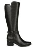 Naturalizer Premium Demetria Leather Mid-calf Boots