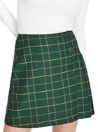 Miss Selfridge Checkered Mini Skirt