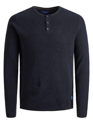 Jack & Jones Rivan Long-sleeve Cotton Henley