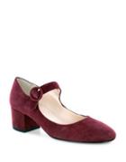 Summit By White Mountain Andrea Si0396 Suede Mary Janes