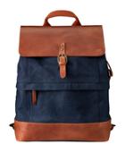Timberland Nantasket Leather-trimmed Canvas Backpack