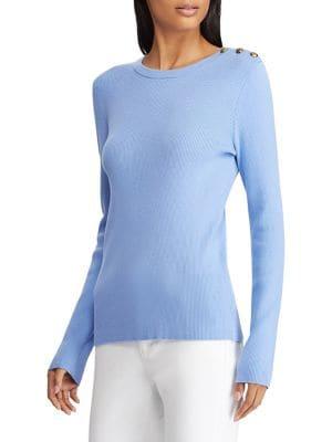 Lauren Ralph Lauren Petite Petite Classic Ribbed Sweater