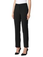 Tahari Arthur S. Levine Double-weave Straight-leg Ankle Pants