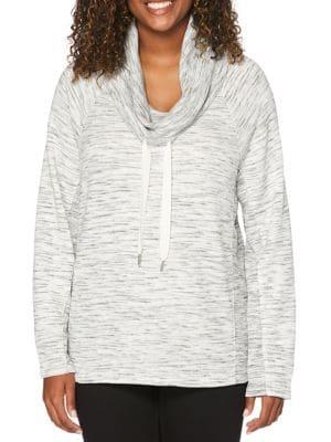 Rafaella Heathered Roll-neck Sweater