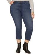 Sanctuary Plus Modern Standard Straight Cropped Jeans