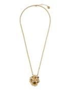 Vince Camuto Goldtone And Glass Stone Drama Cluster Pendant Necklace