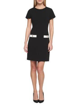 Tommy Hilfiger Scuba Crepe Pocket Dress