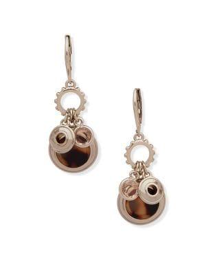 Ralph Lauren Disc Drop Earrings