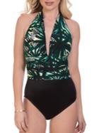 Magicsuit Yves Tropical Print One-piece Swimsuit