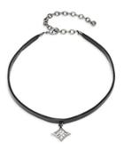 Design Lab Lord & Taylor Diamond Pendant Choker Necklace