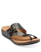 Clarks Perri Coast Patent Leather Sandals