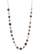 Lauren Ralph Lauren Crystal Slider Necklace