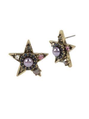 Miriam Haskell Star Stud Earrings