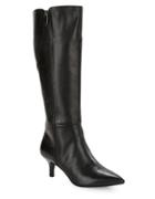 Anne Klein Fedya Leather Knee-high Boots