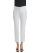 Lysse Stretch Twill Lace-up Ankle Pants
