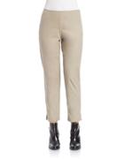 Eileen Fisher Side-zip Cropped Pants