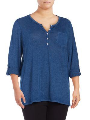 Marc New York Performance Plus Classic Long-sleeve Henley