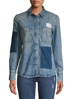 Calvin Klein Jeans Nikki Denim Utility Shirt