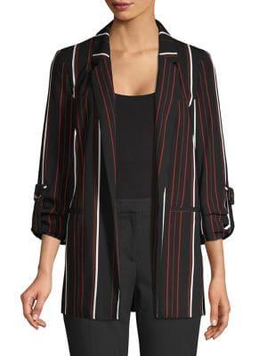 Miss Selfridge Mixed Striped Blazer