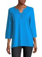 Tommy Bahama Lux Bell-sleeve Cotton Tunic
