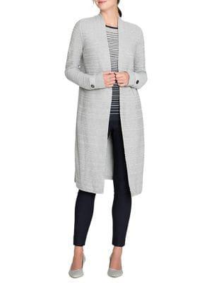 Nic+zoe Classic Ribbed Cardigan