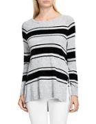 Vince Camuto Long Sleeve Striped Pullover