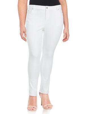 Vince Camuto Plus High-rise Skinny Jeans