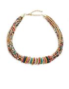 Design Lab Lord & Taylor Multi-layer Beaded Necklace
