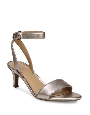 Naturalizer Tinda Metallic Leather Sandals