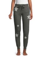 Roudelain Star-patch Heathered Jogger Pants